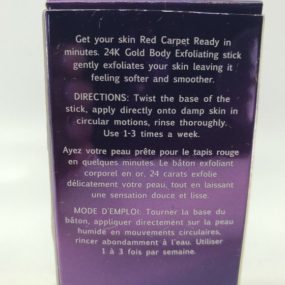 Westmore Beauty Smooth Effects 24K Gold Body Exfoliating Stick 1.75 OZ - Picture 5 of 10